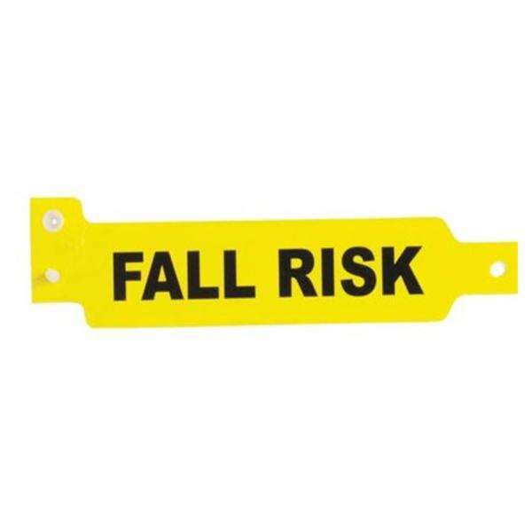 Band Alert Non Stretch Polyester Yellow Fall Risk Alert 500/Package